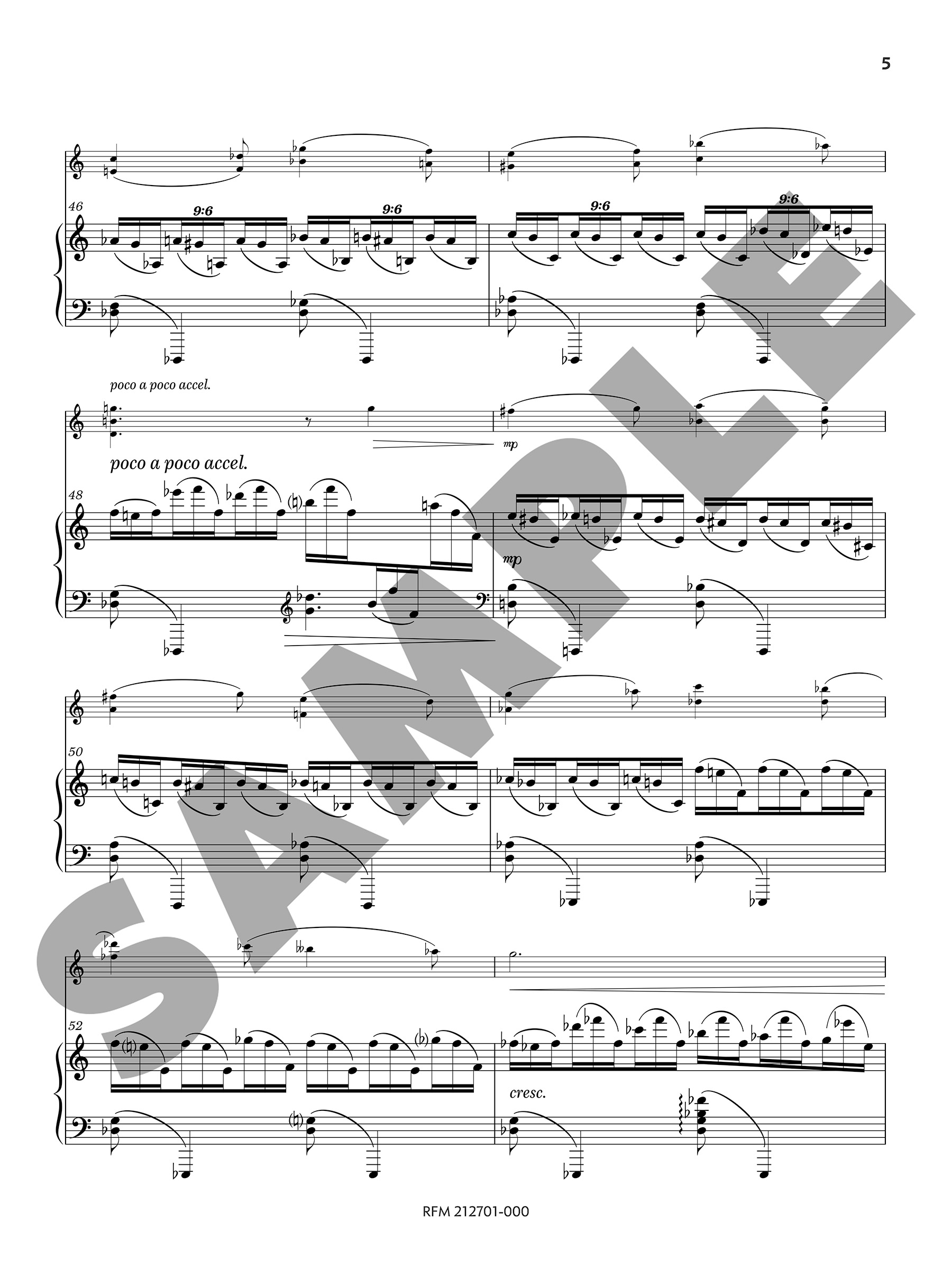 Berceuse, by Jonathan Howard Katz - PDF - Image 3