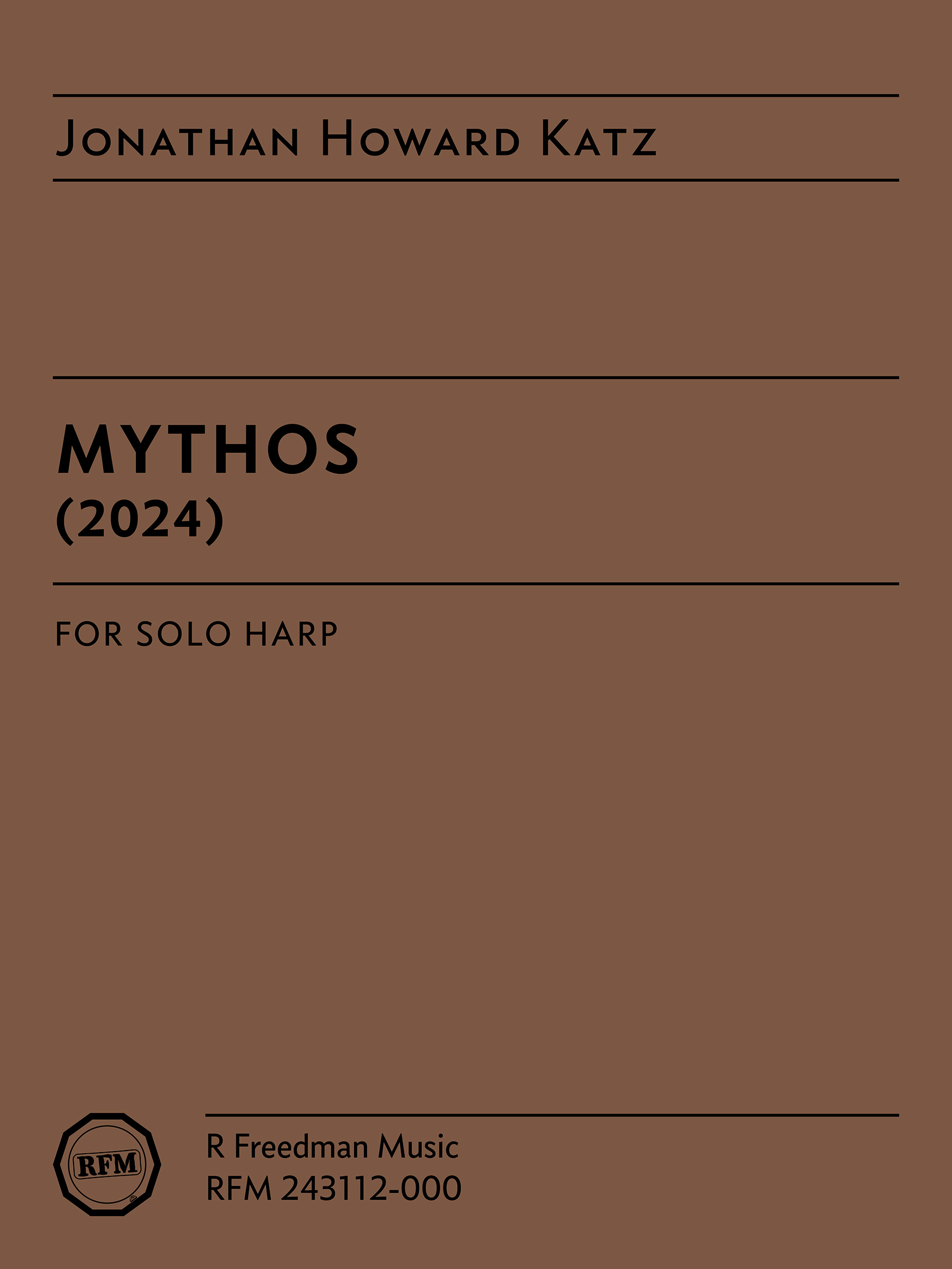 Mythos, by Jonathan Howard Katz