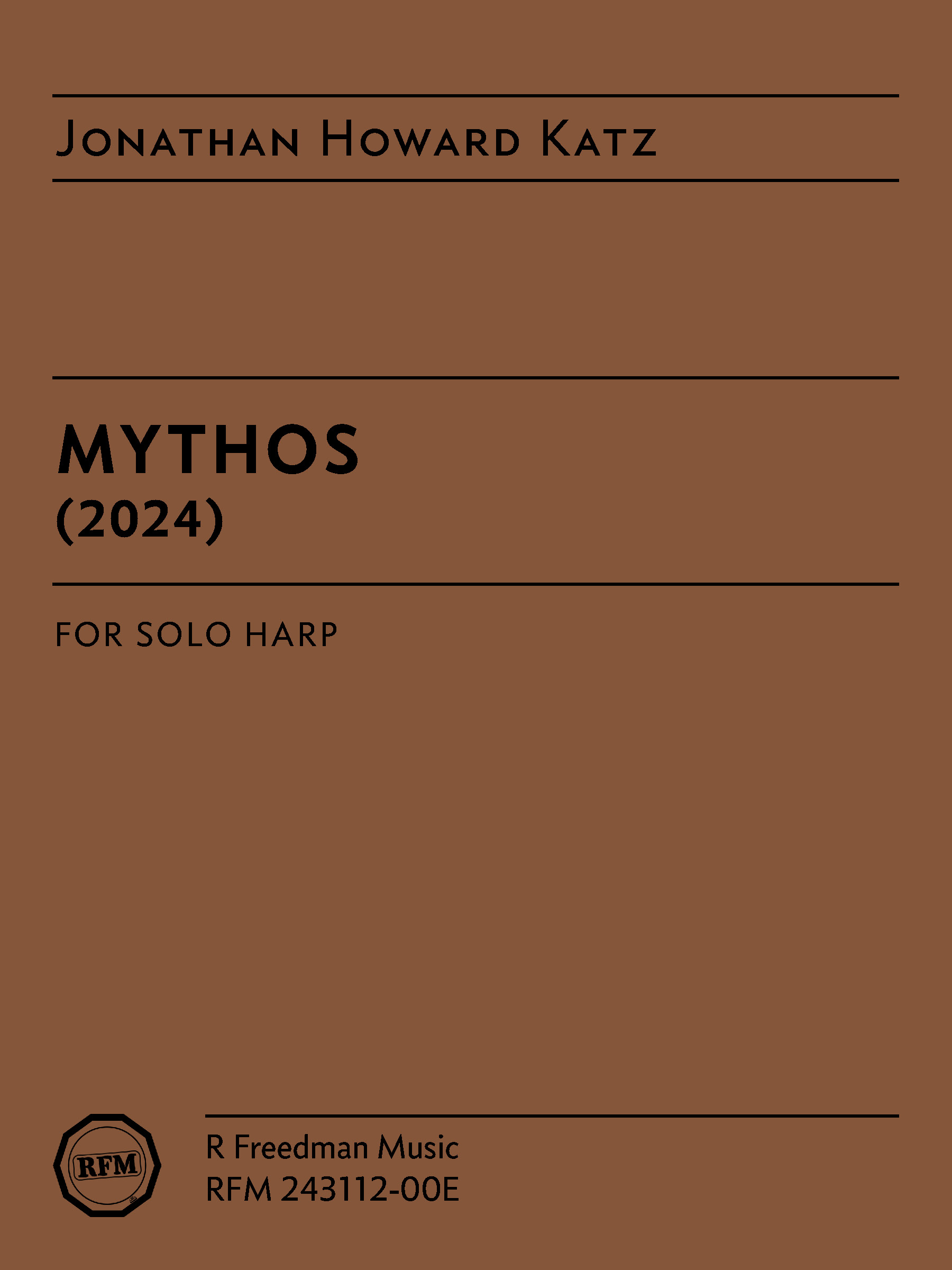 Mythos, by Jonathan Howard Katz - PDF