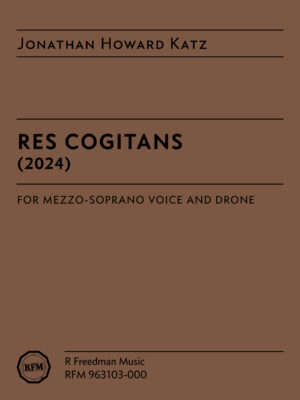 Res Cogitans, by Jonathan Howard Katz